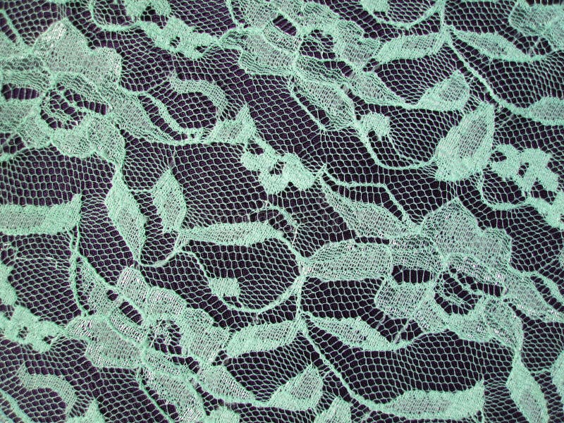 Green lace fabric texture stock photo. Image of lace 85413496