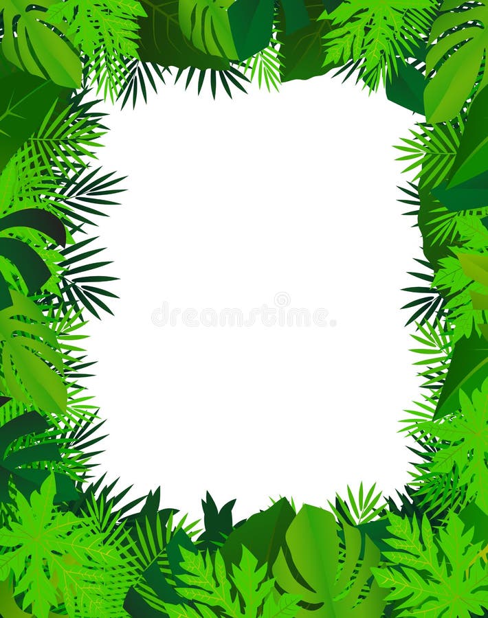 Leaf frame stock vector. Illustration of curl, bend, drawing - 18973467