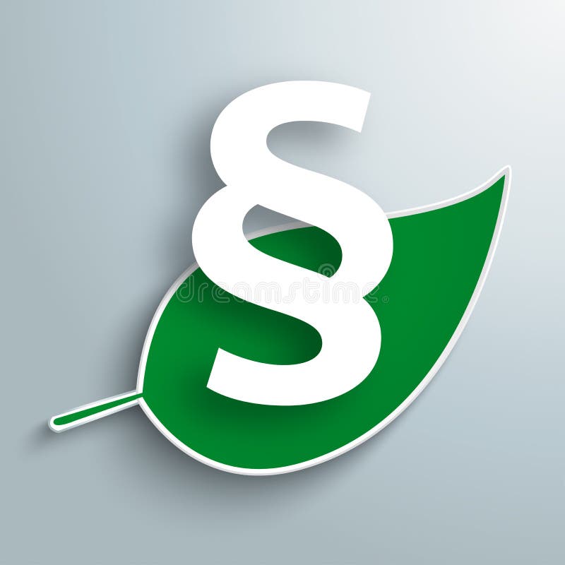 Green Leave Paragraph stock illustration Green Leave Paragraph stock illustration
