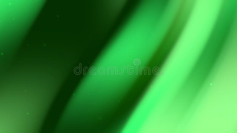 Green light streaks and faint particles create a glowing effect vector illustration