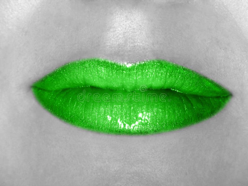 Lips Green Screen