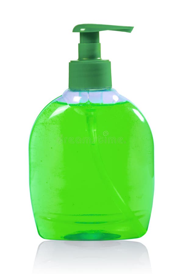 Download Green Plastic Bottle Of Liquid Soap Stock Photo Image Of Beauty Moisturizer 25544748 Yellowimages Mockups