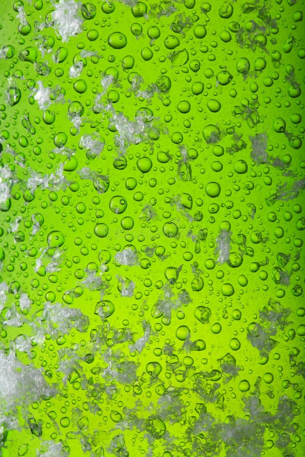 Green Liquor Drink Close Up Stock Photo Image of flow, closeup 14276846