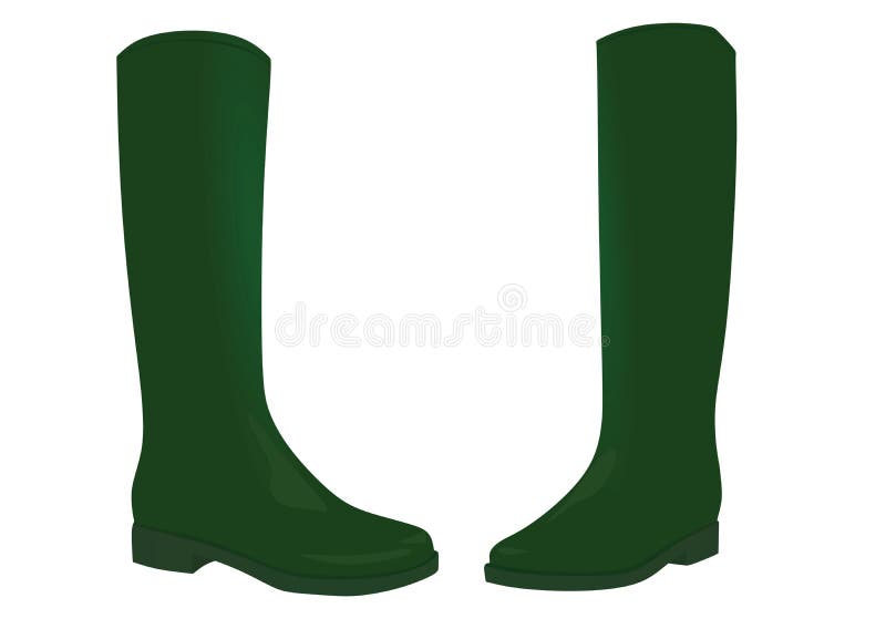 long green boots