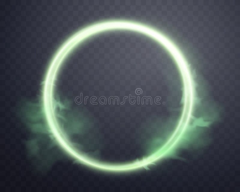 Round pink and green lights, Light Halo, Purple Halo Light Effect Ring  Effect Element transparent background PNG clipart | HiClipart