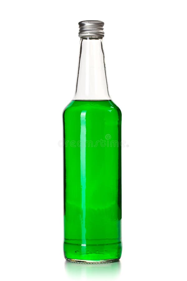 Green mint liquor stock photo. Image of background, cold 31739022