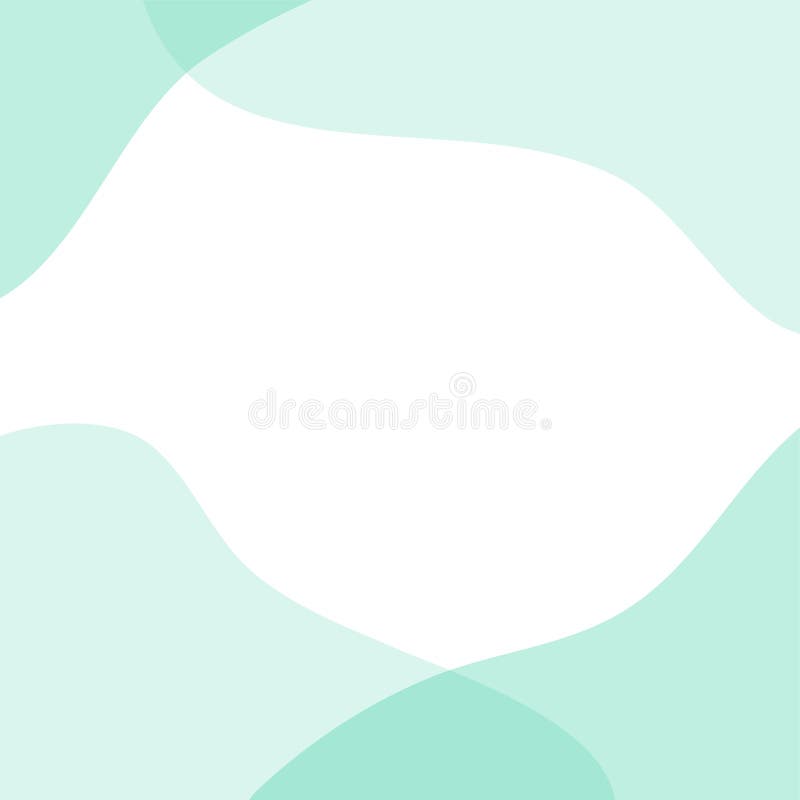 Green Mint Pastel Minimal Template Background Stock Vector ...