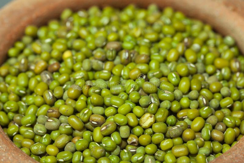 Green mung beans stock image. Image of bean, macro, cuisine 34622429