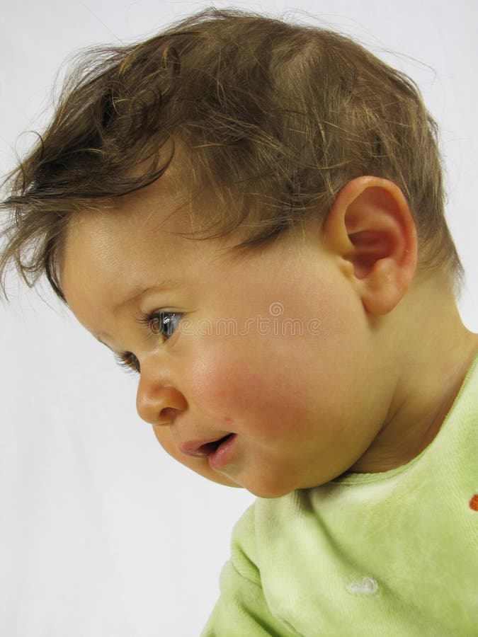 Green newborn stock photo. Image of happy, innocence 19918912