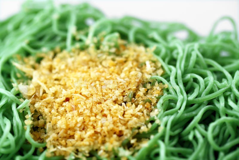 Green Noodles Closeup stock image. Image of china, drink 21976549