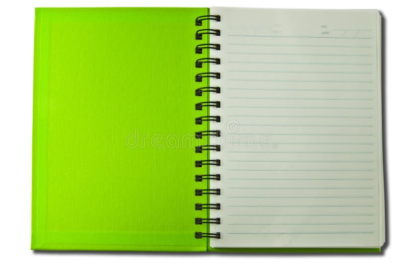 Green notebook