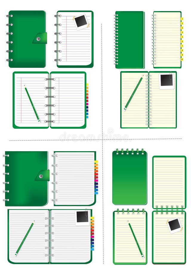 Green notebook