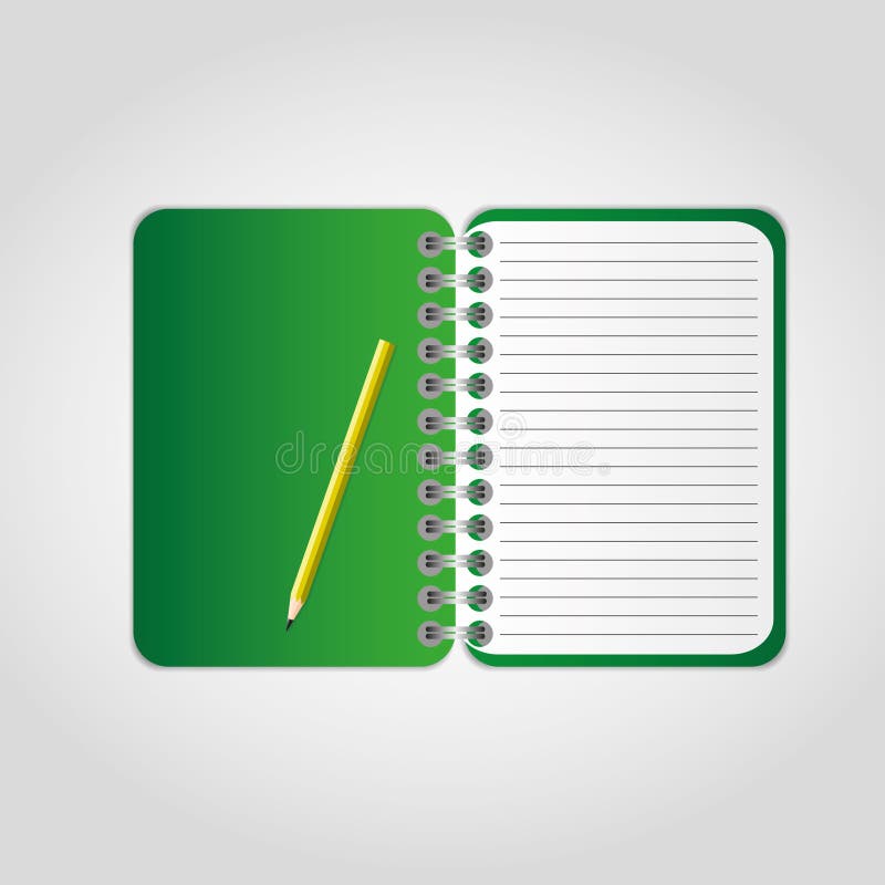 Green notebook