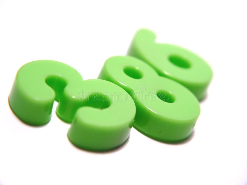 Green digital number icons stock illustration. Illustration of insignia