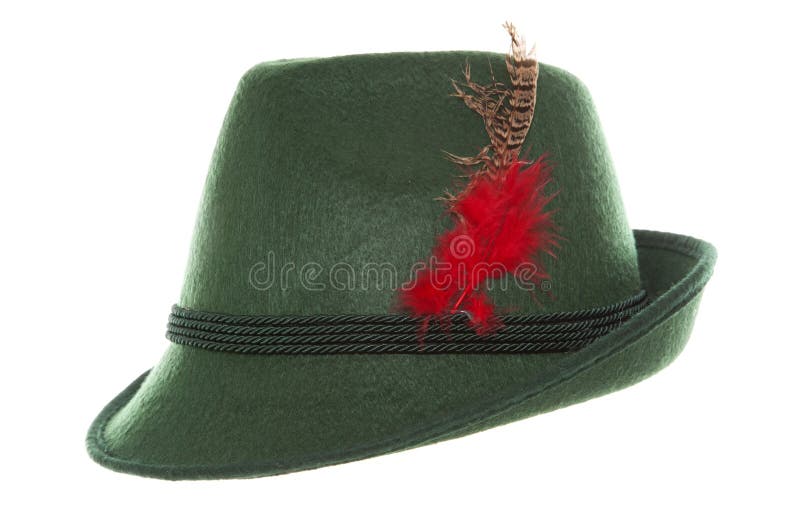 Green Oktoberfest bavarian hat