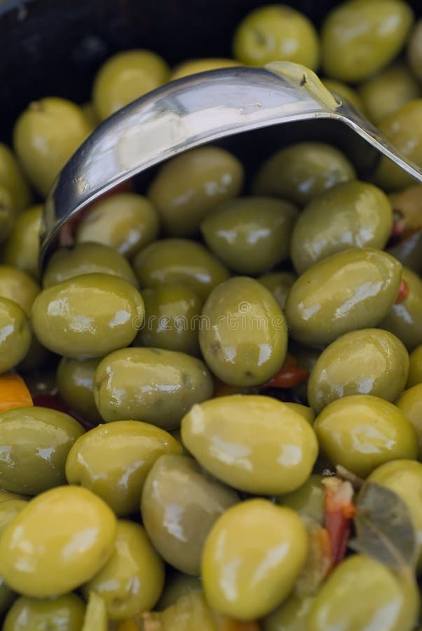 Green olives stock photo. Image of lunch, juicy, bitter 202218