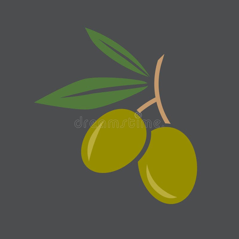 Green olives icon stock vector. Illustration of appetizer 168817430
