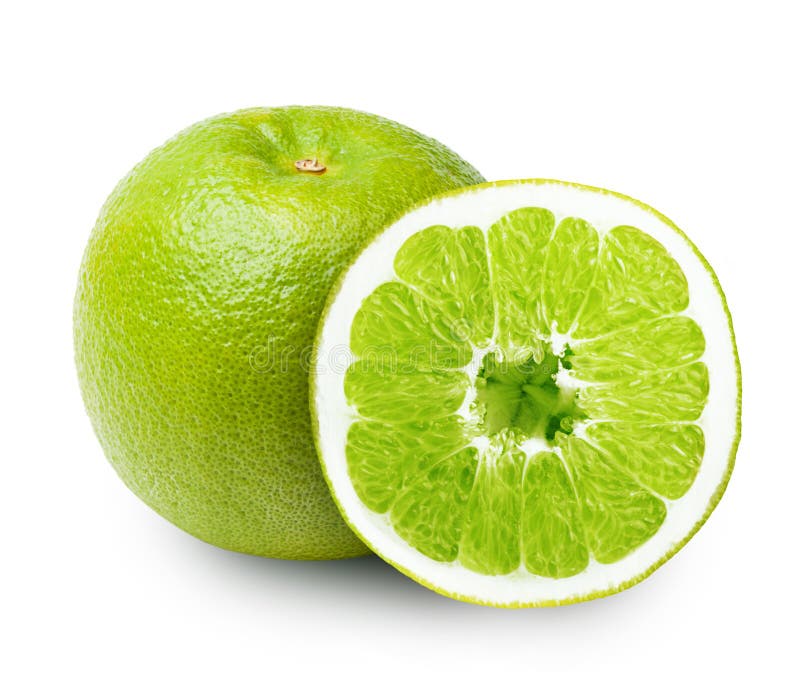 Green Orange Fruit Isolated Stock Image Image of food, diet 35224301