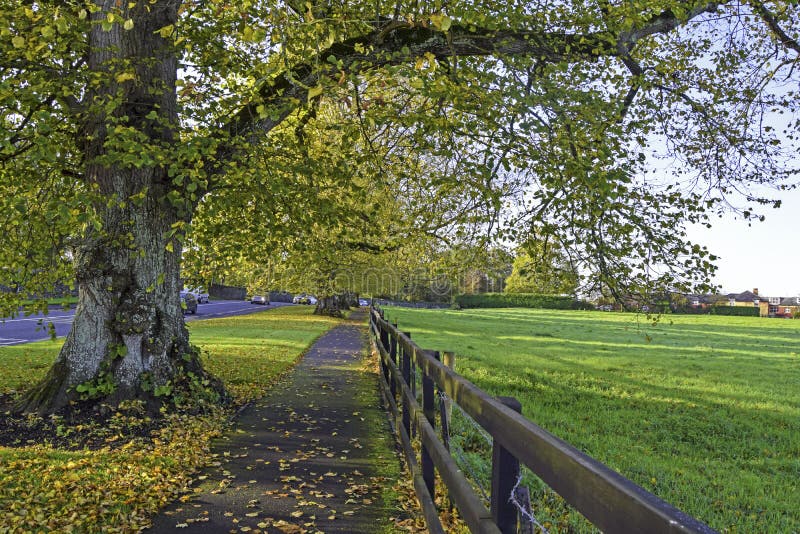 Green Park in Adare, County Limerick, Ireland Stock Photo Image of