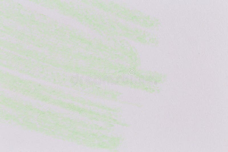 Green Pastel Drawing Paper Crayons Background Texture Stock Image