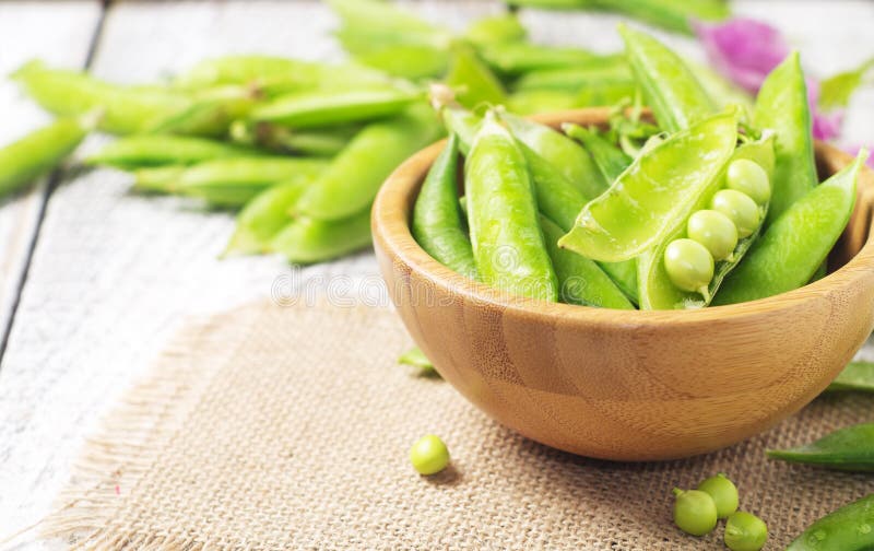 Green pea pods stock photo. Image of ripe, food, green 58578064