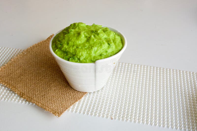 Green pea sauce stock photo. Image of dish, cuisine 134025730