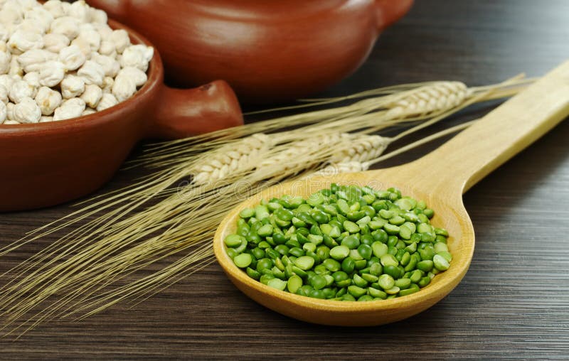 Green Peas stock photo. Image of selective, legume, crop 17207472