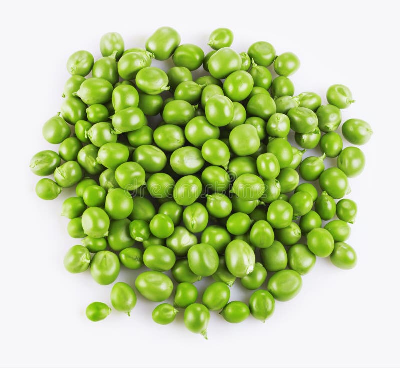 Peas isolated stock photo. Image of lifestyle, macro 57443446