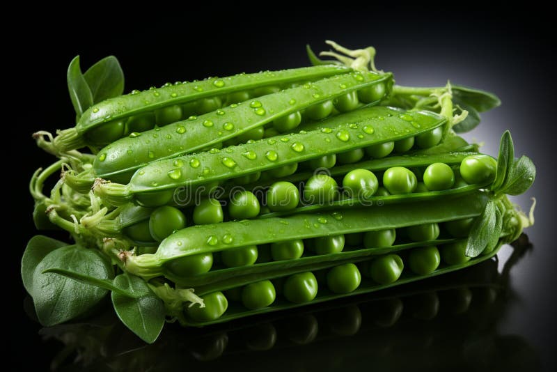 Green Peas stock illustration. Illustration of ripe - 301479232
