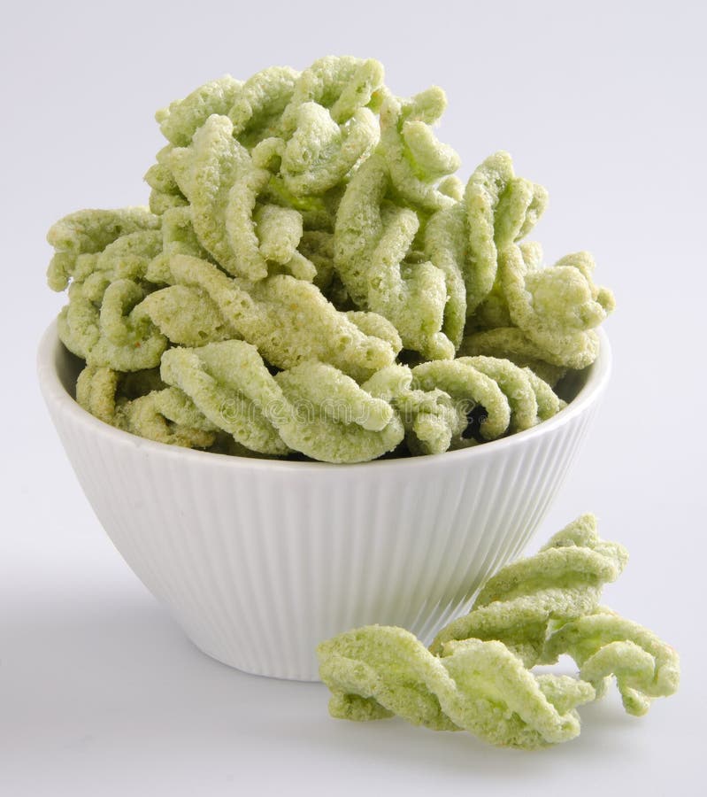 Green Peas Junk Food In White Bowl Stock Photos - Image: 25329403