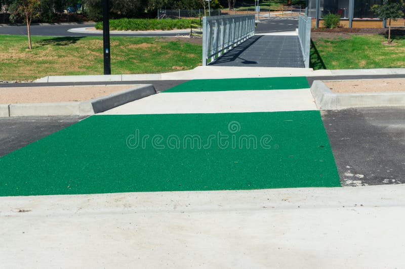 Green pedestrian crossing stock photo. Image of concrete - 48507584