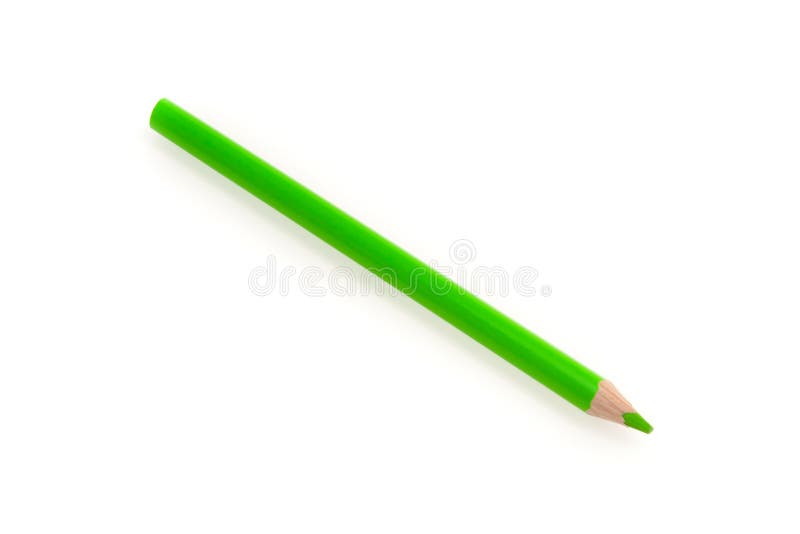 Green pencil stock image. Image of closeup, color, image - 26289375