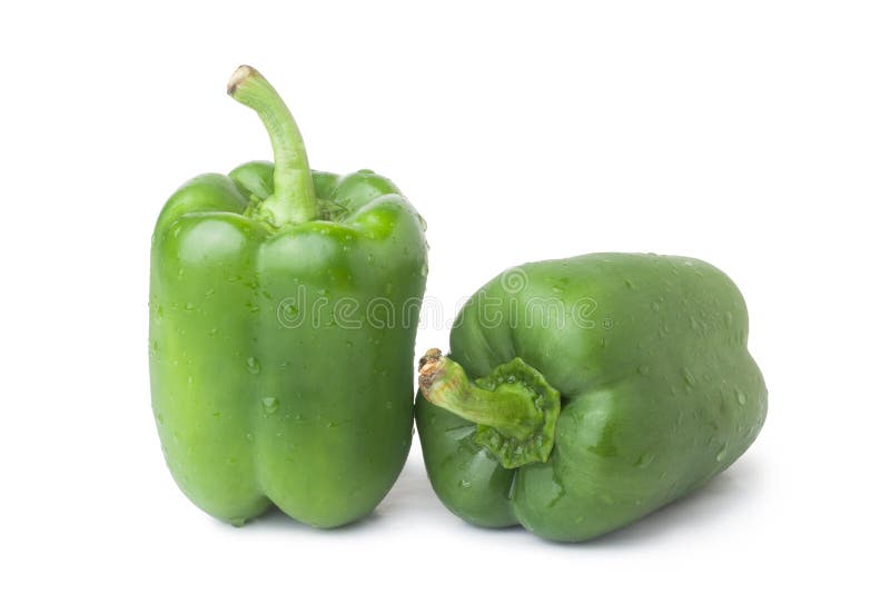 Green pepper royaltyfri foto