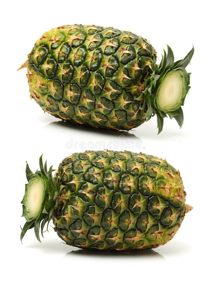 Green Pineapple stock photo. Image of gourmet, shot, color - 41596966