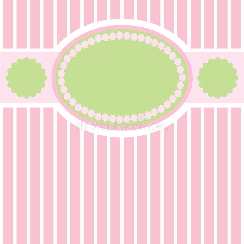 Round shape boho style lining pattern light pink colour shade