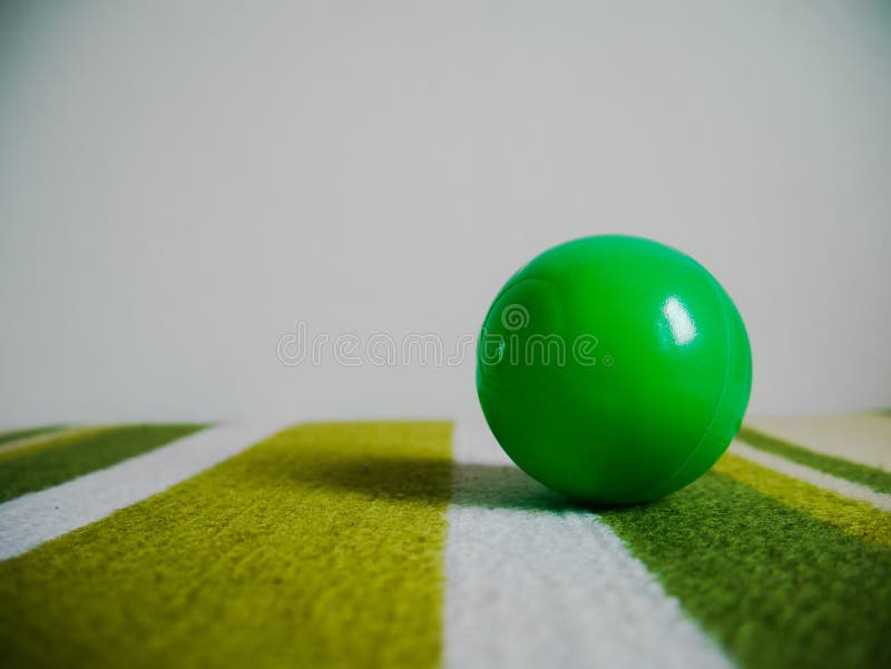 Green Plastic Ball Isolated Stock Image Image of white, plastic 142291559