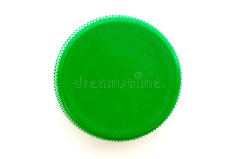 Green plastic bottle cap stock photo. Image of background 128616402