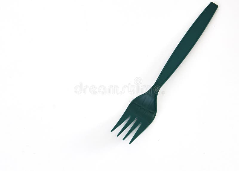 Green Plastic Forks on White Stock Photo Image of fork, kitchen