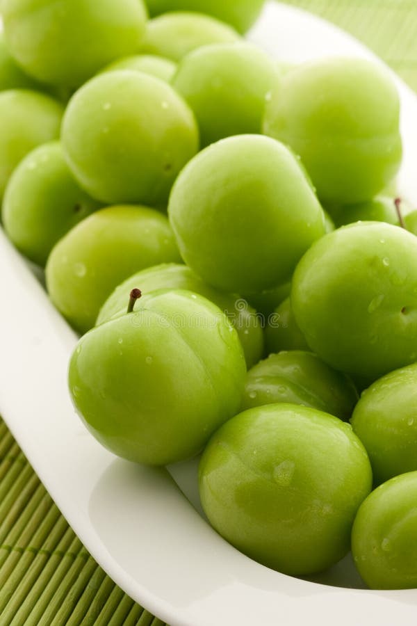 Vanilla Pudding with Strawberry Sauce Stock Image Image of blancmange