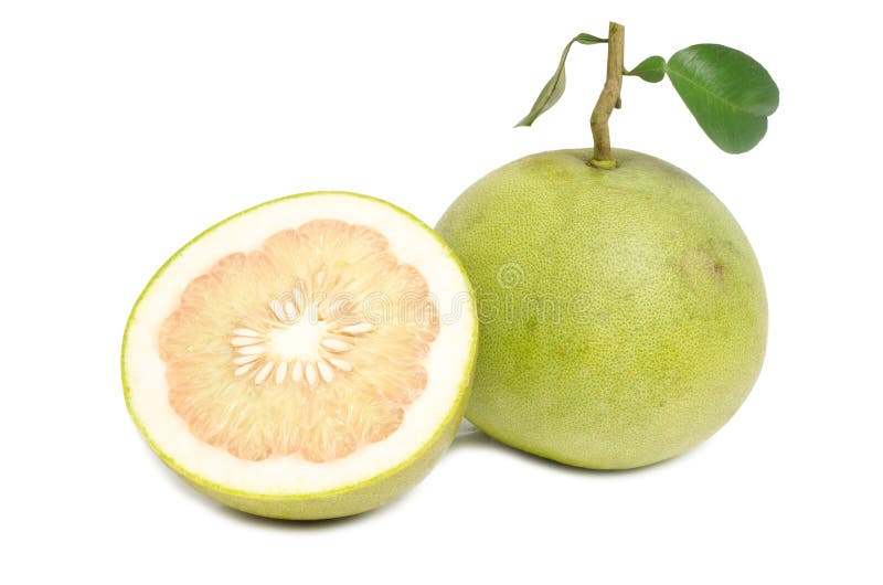 Green pomelos