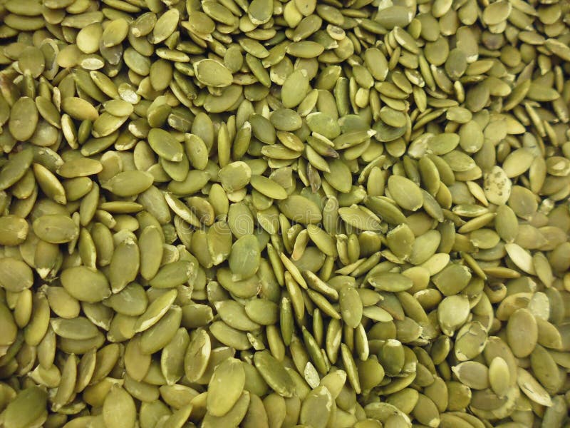 Green Pumpkin Seeds Closeup Stock Photo Image of group, healthy 73766498
