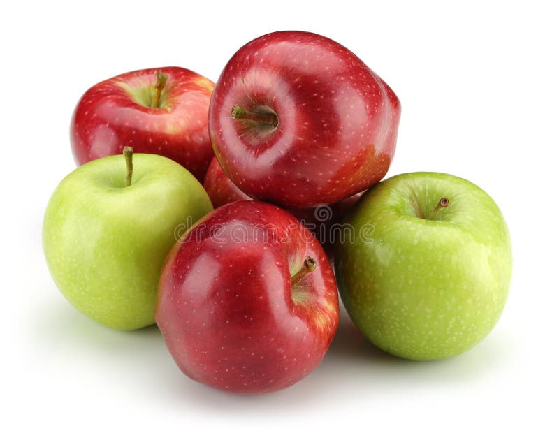 Green and Red Apple Group