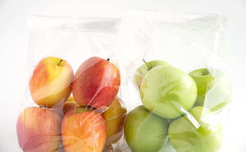 plastic apple bolsas