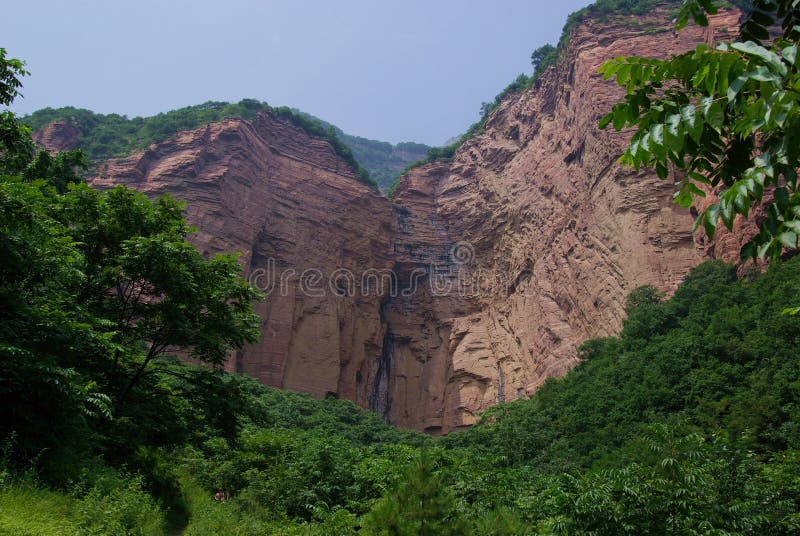 Green & Red Mountain