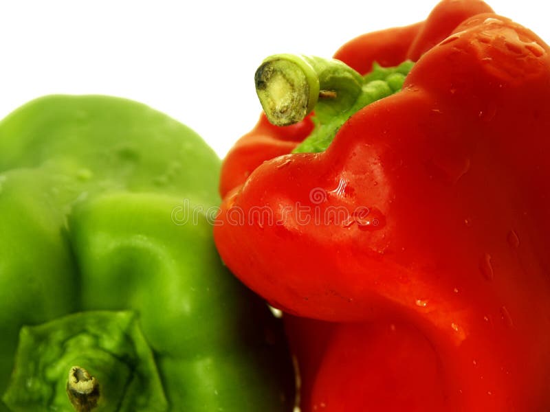 Capsicum Annuum Red Bell Peppers Stock Photo Image of peppers