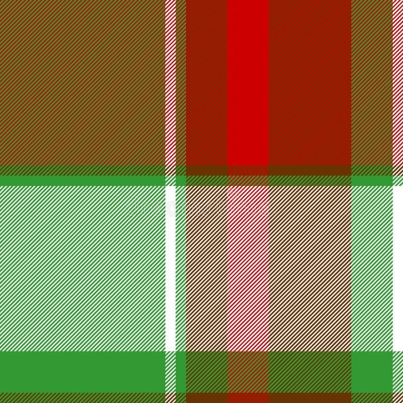 Green Red Plaid Ireland Seamless Pattern Stock Vector Illustration of