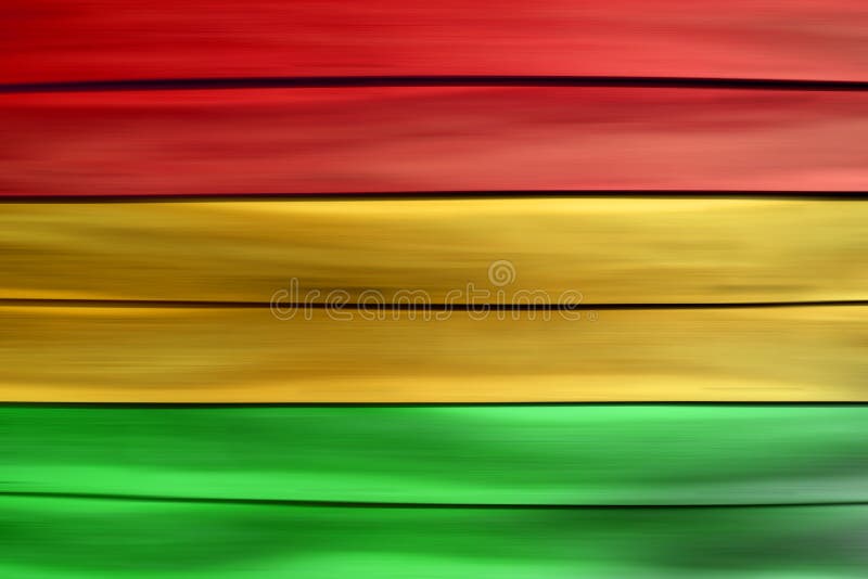 Green red yellow wood sheet background (Reggae style)
