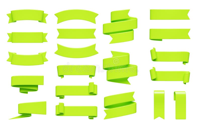 https://thumbs.dreamstime.com/b/green-ribbon-banner-d-render-set-green-ribbon-banner-d-render-set-glossy-bright-text-box-form-curled-rolled-tape-287402938.jpg