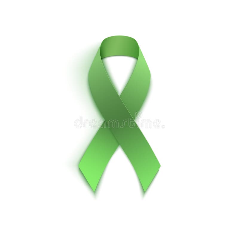 Light Green Ribbon Sticker Icon.vector data, SVG(VECTOR):Public Domain, ICON PARK