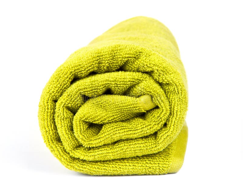 green rullande handduk upp arkivfoton green rullande handduk upp arkivfoton